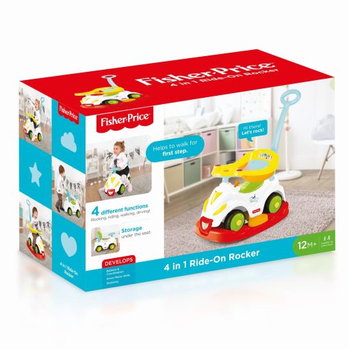Masinuta  4 in 1  -  Ride on rocker, Fisher Price, FP1812, 8690089018120 - imagine 4