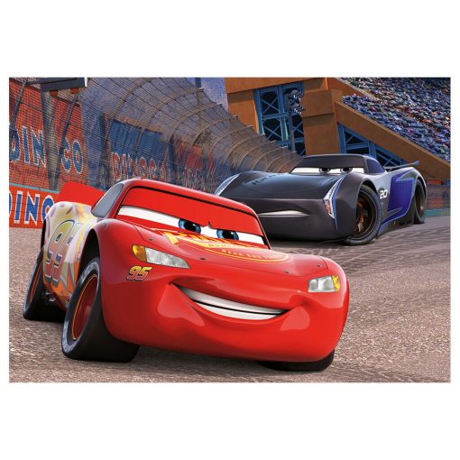 Puzzle 2 in 1 - Cars 3: Cursa cea mare (2 x 77 piese), Dino, 386150, 8590878386150 - imagine 3