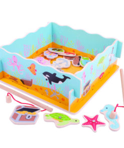Joc magnetic - Hai sa pescuim, BIGJIGS Toys, BJ787, 691621197875