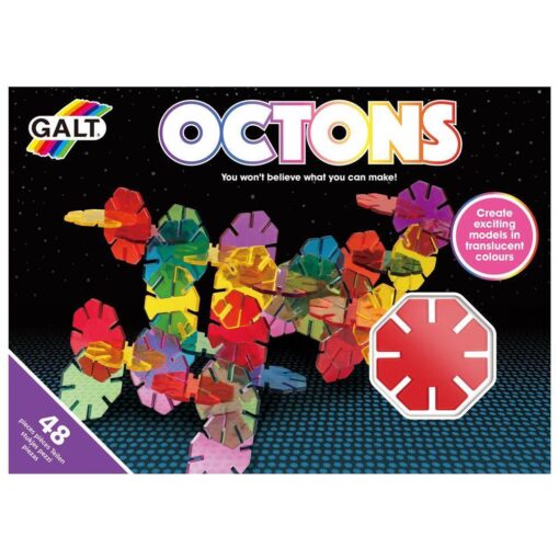 Set de construit - Octons - 48 piese, Galt, 1004837, 5011979579164 - imagine 10
