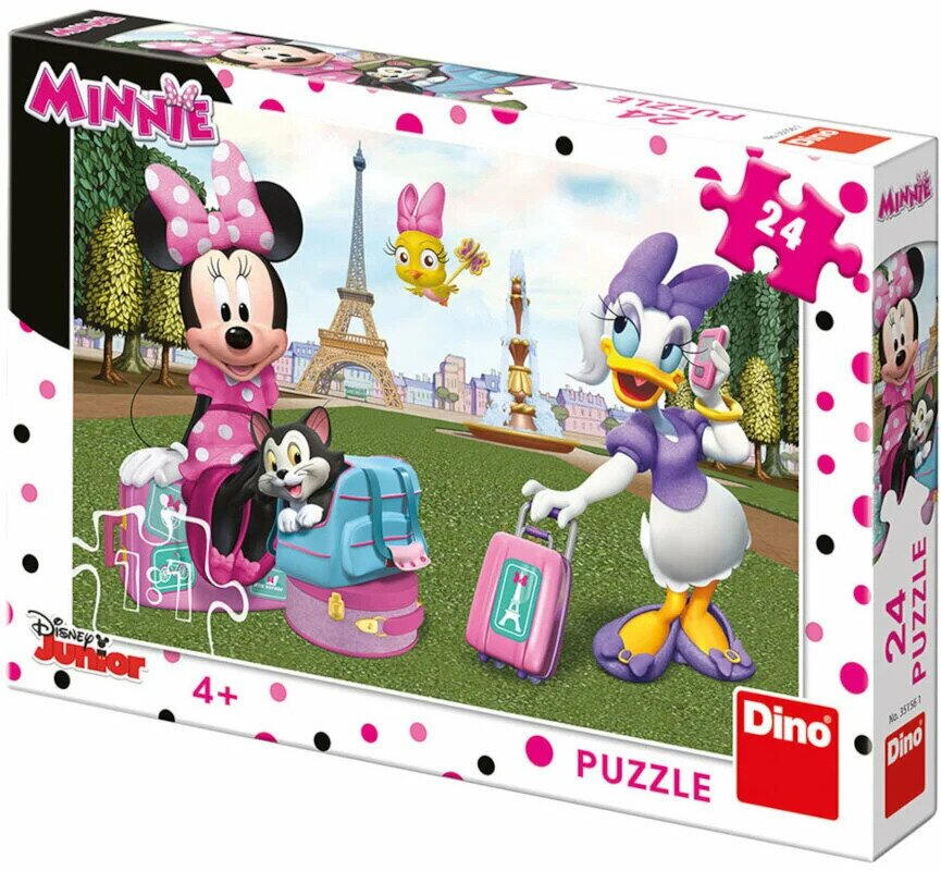 Puzzle - Minnie si Daisy (24 piese), Dino, 351561, 8590878351561