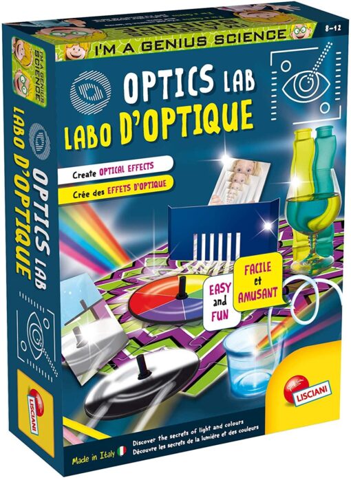 Experimentele micului geniu - Secretele opticii, LISCIANI, LEX48984, 8008324080359