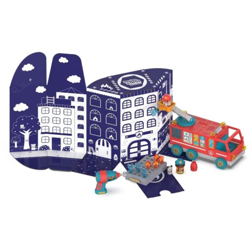Bormasina Magica - Camionul pompierilor, Educational Insights, EI-4189, 086002041890 - imagine 5