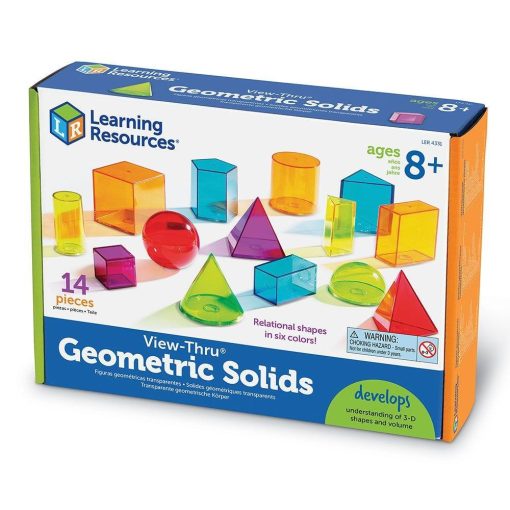 Forme geometrice colorate, Learning Resources, LER4331, 765023043310 - imagine 4