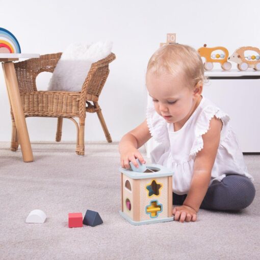 Joc sortare - Cubul magic, BIGJIGS Toys, 33010, 691621810002 - imagine 6
