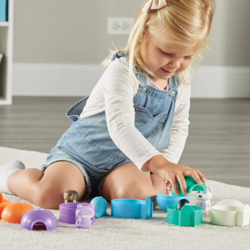 Joc de sortare - Animalute polare, Learning Resources, LER6811, 765023068115 - imagine 3