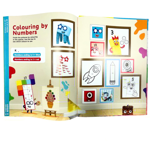Marea carte cu activitati Numberblocks, Numberblocks, 9781782269915 - imagine 3