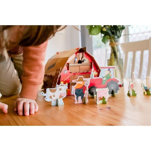 Puzzle 3D - Ferma vesela, Sassi, 978-88-303-0386-7, 9788830303867 - imagine 4