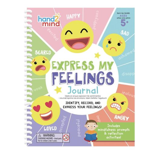 Jurnal cu activitati - Emotiile mele (lb.engleza), Hand2Mind, 94486, 848850117536