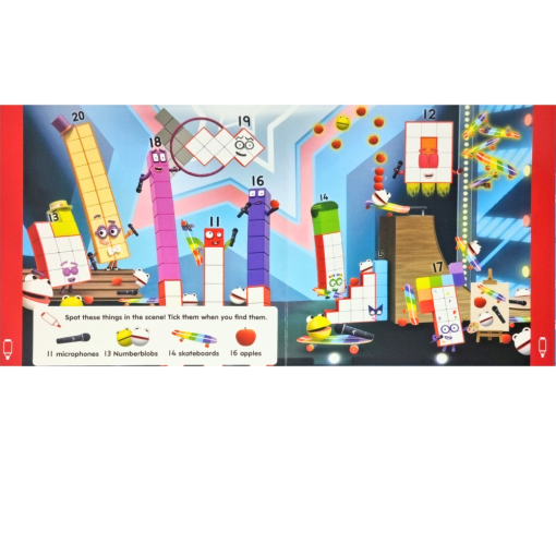 Carticica Scriu si sterg -  Numberblocks 11-20, Numberblocks, 9781802630244 - imagine 4