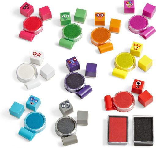 Set activitati cu stampile - Numberblocks, Hand2Mind, HM94563-UK, 5055506409722 - imagine 3