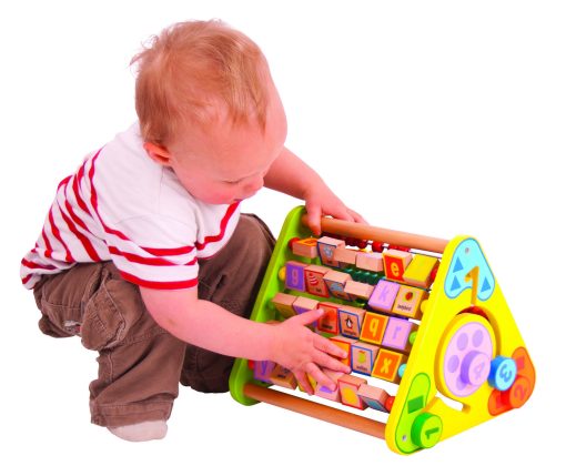 Centru de activitati - litere si imagini in engleza, BIGJIGS Toys, BB054, 691621390542 - imagine 12