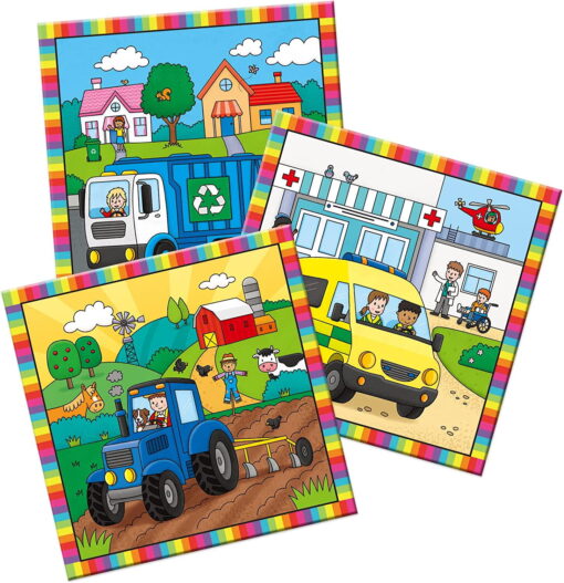 Baby Water Magic: Carte de colorat Vehicule, Galt, 1005458, 5011979623577 - imagine 4
