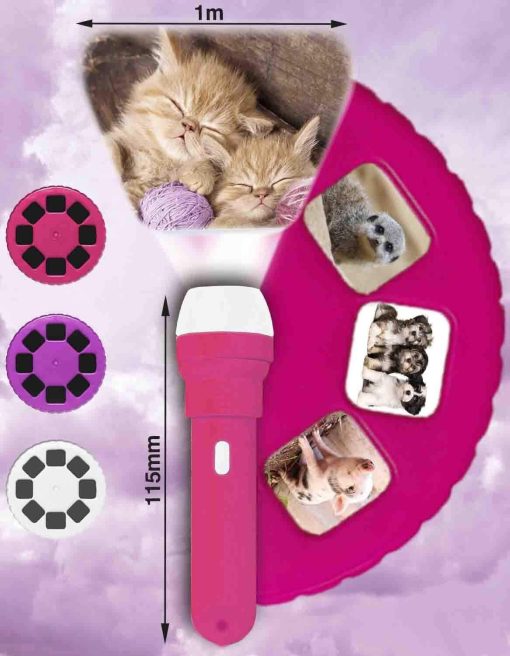 Proiector tip lanterna - Animalute simpatice, Brainstorm, E2043, 5060122732710 - imagine 3