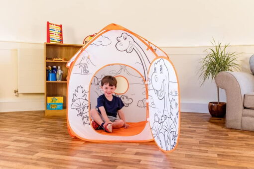 Cort de joaca si de colorat - Dinozaur, TOBAR, T38397, 5038728149584 - imagine 4