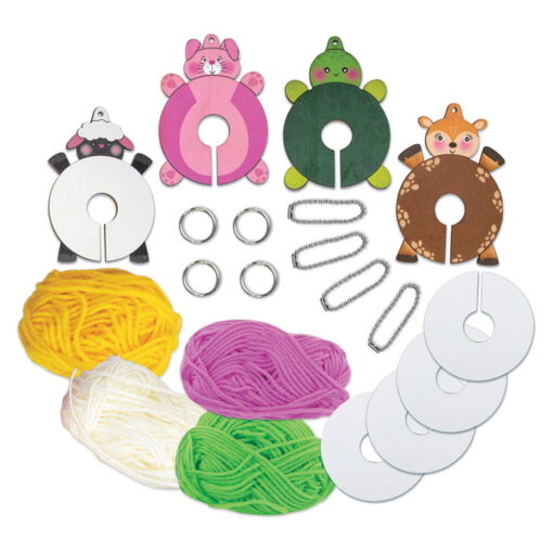 Set creativ - Brelocuri pufoase, Galt, 1005428, 5011979616401 - imagine 3