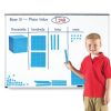 Set matematic magnetic - Modele in baza 10, Learning Resources, LER6366, 765023063660