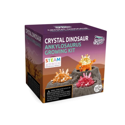 Set experimente - Cristal si dinozaur (Ankylosaurus), Topbright, 120483G, 6971325133800