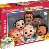 Puzzle de colorat maxi - Invatam cu Cocomelon (24 piese), LISCIANI, L90990, 8008324090990