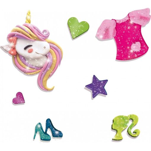 Plastilina cu sclipici - Barbie, LISCIANI, L88744, 8008324088744 - imagine 3