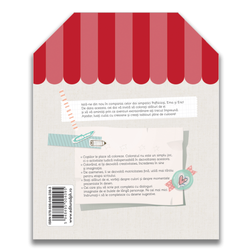 Coloram cu Ema si Eric - Carte de colorat, DPH, 978-606-048-238-3, 5948495004095 - imagine 2