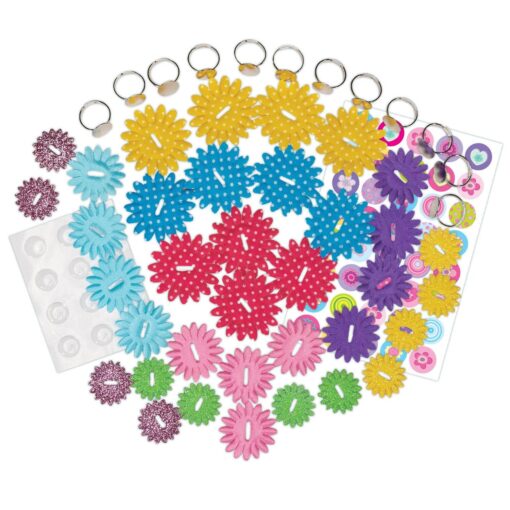 Set creativ - Inele cu floricele, Galt, 1005218, 5011979589934 - imagine 4