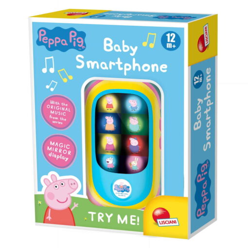 Primul meu smartphone - Peppa Pig, LISCIANI, L92253, 8008324092253