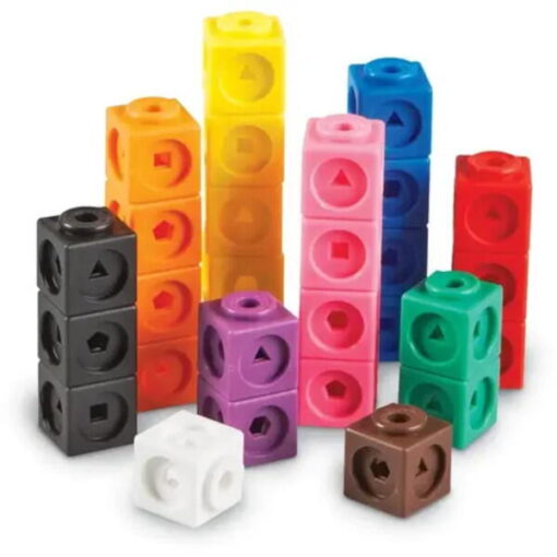 Set 100 piese MathLink?, Learning Resources, LER4285, 765023042856 - imagine 6