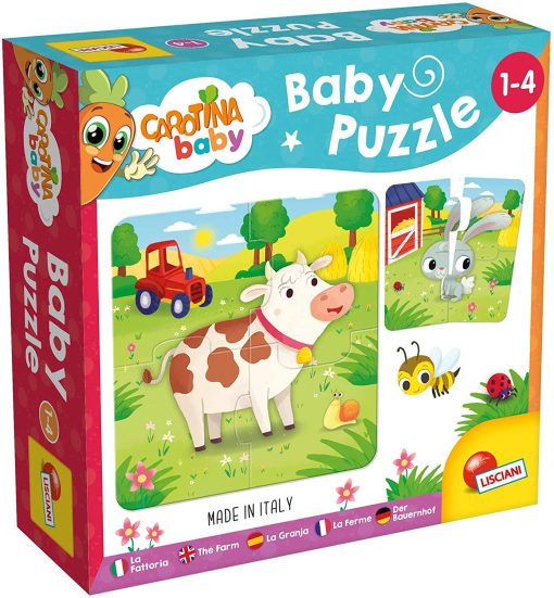 Puzzle - La ferma, LISCIANI, L80083, 8008324080083