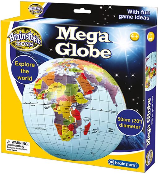 Glob pamantesc gonflabil - 50 cm, Brainstorm, B1704, 5060122730617
