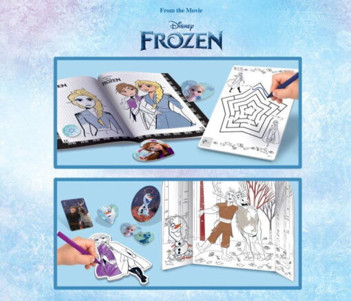 Kit creatie cu ghiozdanel - Frozen, LISCIANI, L92925, 8008324092925 - imagine 4