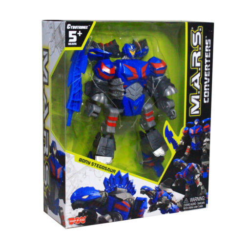 Robot Converters - M.A.R.S (Stegosaurus), CYBOTRONiX, 4117, 672552411605 - imagine 5