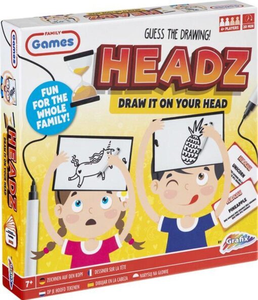 Joc de societate - HEADZ, Grafix, 300027, 8715427075259