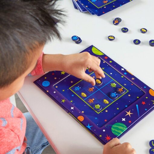 Sudoku magnetic - Calatorie in spatiu, Learning Resources, LER9320, 765023093209 - imagine 4