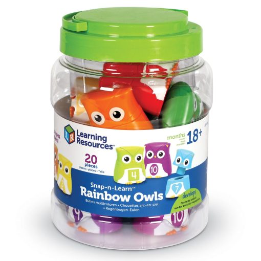 Bufnite cu cifre si forme, Learning Resources, LER6711, 765023067118