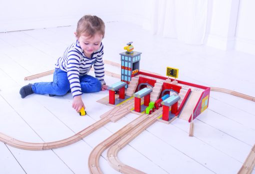 Gara centrala, BIGJIGS Toys, BJT272, 691621092729 - imagine 12