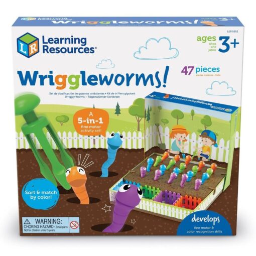 Set pentru sortat - Omidutele din gradina, Learning Resources, LER5552, 765023055528 - imagine 4