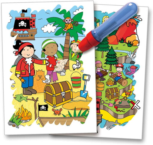 Water Magic: Carte de colorat Pirati, Galt, 1005443, 5011979617484 - imagine 2