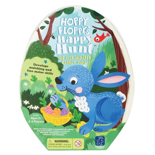 Joc -  Iepurasul Hoppy Floppy si morcovii, Educational Insights, EI-3413, 086002034137