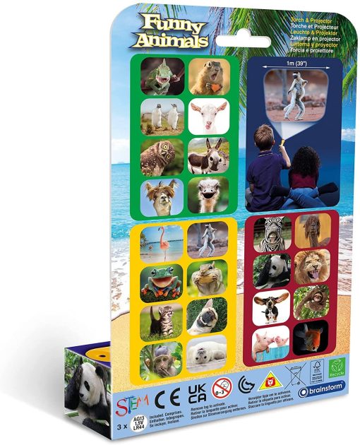 Proiector tip lanterna - Animalute haioase, Brainstorm, E2072, 5060122734776 - imagine 2