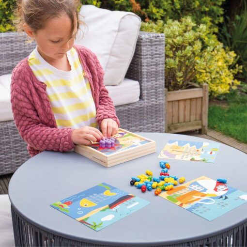 Mozaic - La mare, BIGJIGS Toys, 34004, 691621820049 - imagine 4