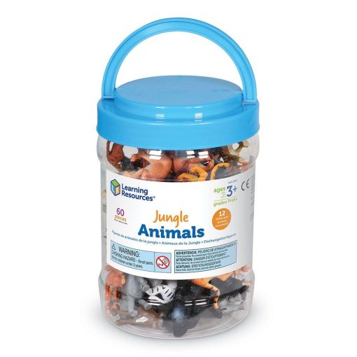 Set pentru sortat - Animalute din jungla, Learning Resources, LER0697, 765023806977 - imagine 6