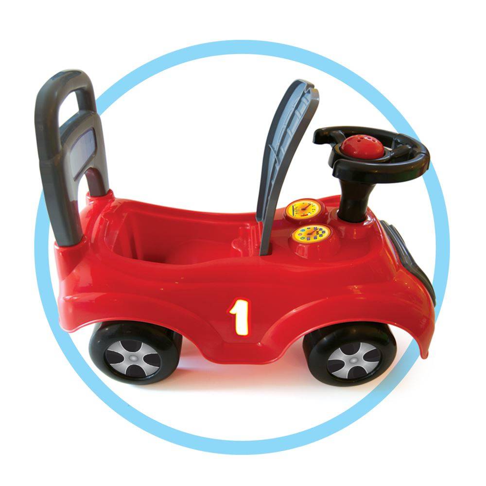 Masina fara pedale rosie, DOLU, D8020, 8690089080202 - imagine 2