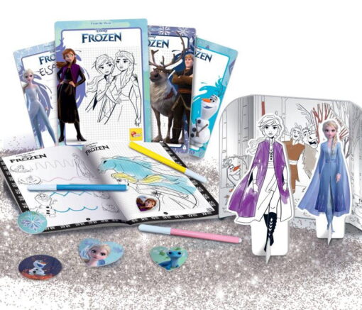 Kit creatie cu ghiozdanel - Frozen, LISCIANI, L92925, 8008324092925 - imagine 2
