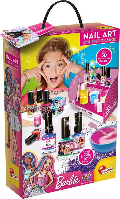 Kit oja care isi schimba culoarea - Barbie, LISCIANI, L97982, 8008324097982