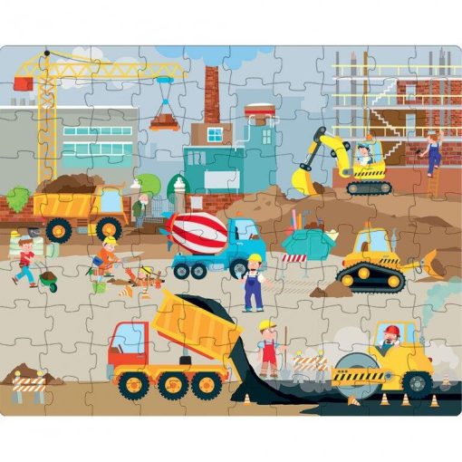 Puzzle (30 piese) cu carte - Vehicule, Sassi, 978-88-303-0153-5, 9788830301535 - imagine 3