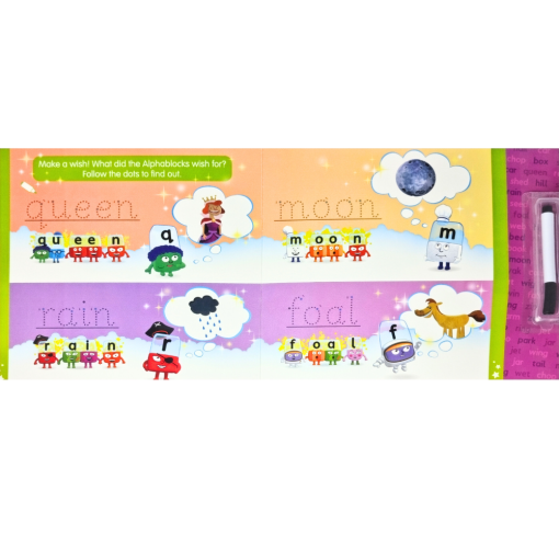 Carticica Scriu si Sterg  Alphablocks - Cuvinte magice, Alphablocks, 9781802630268 - imagine 4