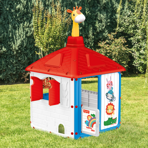 Casuta pentru copii - Animalute vesele, Fisher Price, FP1850, 8690089018502 - imagine 2