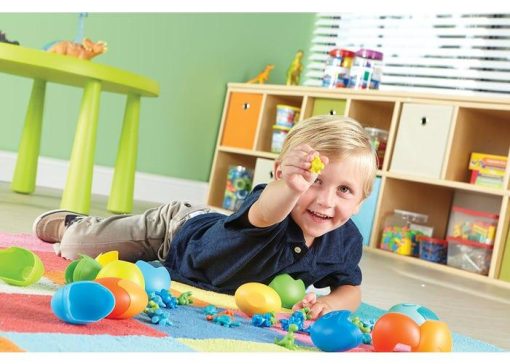 Set pentru sortat si numarat - Dinozauri colorati, Learning Resources, LER1768, 765023017687 - imagine 4