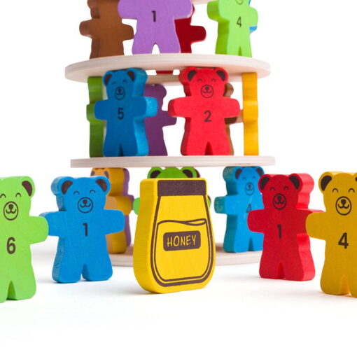 Joc indemanare - Cursa ursuletilor, BIGJIGS Toys, 33025, 691621810255 - imagine 7